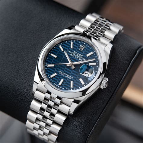 rolex datejust blue dial 36mm jubilee bracelet|rolex datejust 36mm blue.